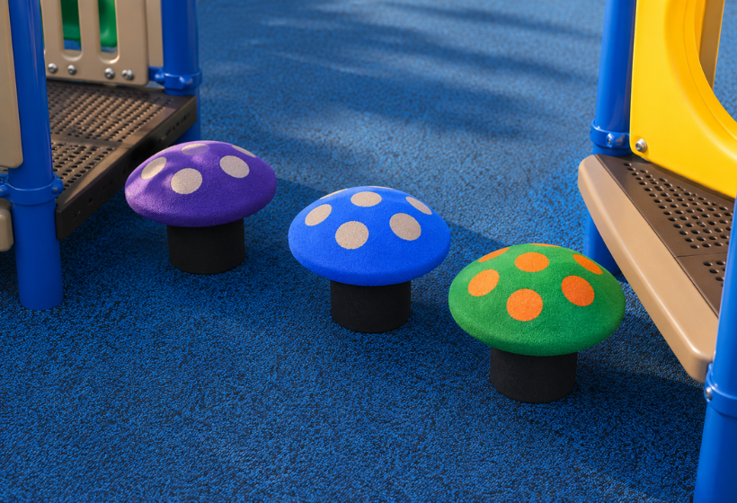 Rubber Playground Shrooms